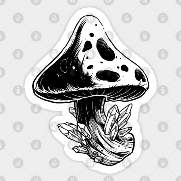 Poisonous - Day 1 - Inktober Sticker by angoes25